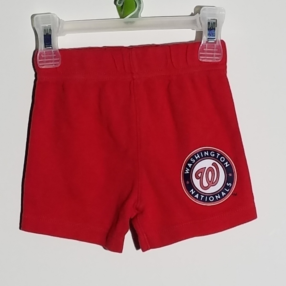 Washington Nationals Baseball Shorts 0-3m